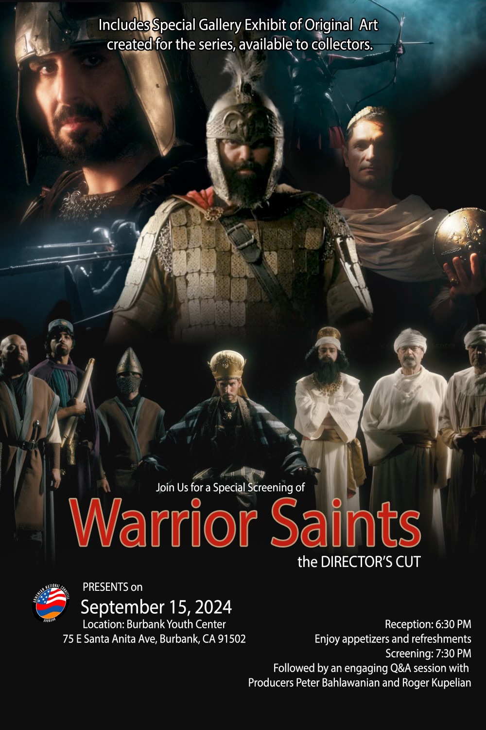 ANCA Burbank Chapter to Host Special Screening of “Warrior Saints: The Director’s Cut”