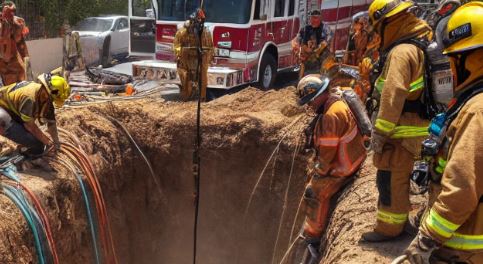 Worker Rescued After Six-Hour Operation in Los Feliz Trench Collapse Amid Extreme Heat