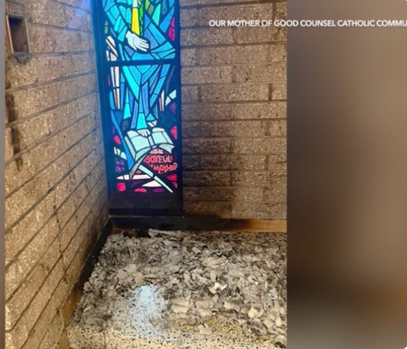 Los Feliz Church Vandalized on Ash Wednesday, Police Investigating